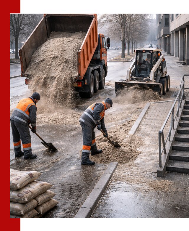 Поставка противогололедных материалов в Брянске