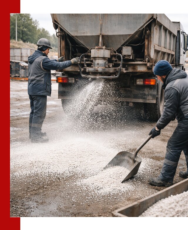 Доставка и продажа хлористого кальция в Брянске