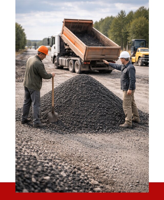 Купить асфальтовую крошку для дорог в Брянске от 4515 р. | ПРОНЕРУДБнк