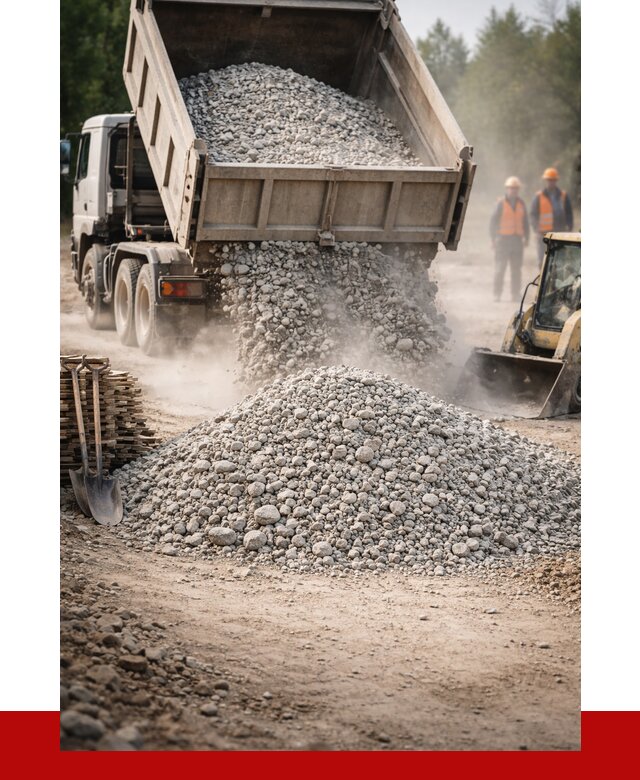 Купить дробленый бетон в Брянске от 1828 р./куб | ПРОНЕРУДБнк