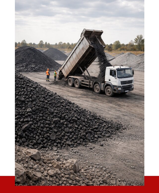 Купить уголь с доставкой в Брянске от 6666 р. оптом | ПРОНЕРУДБнк