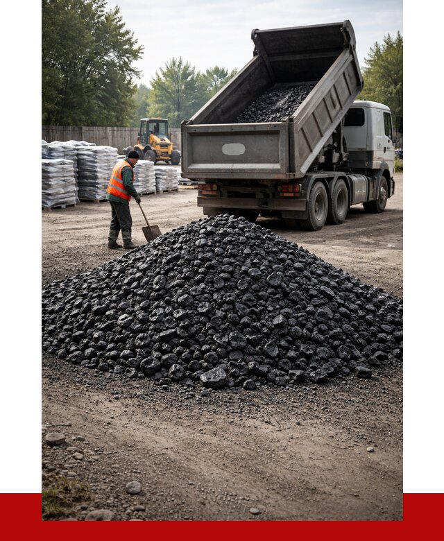 Купить уголь орех в Брянске с доставкой от 8063 р. | ПРОНЕРУДБнк