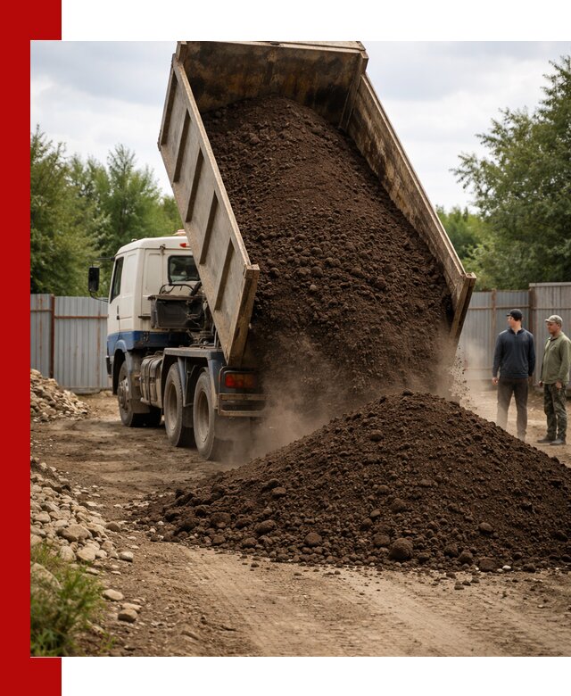 Доставка самосвалом 10 кубов в Брянске быстро и надёжно