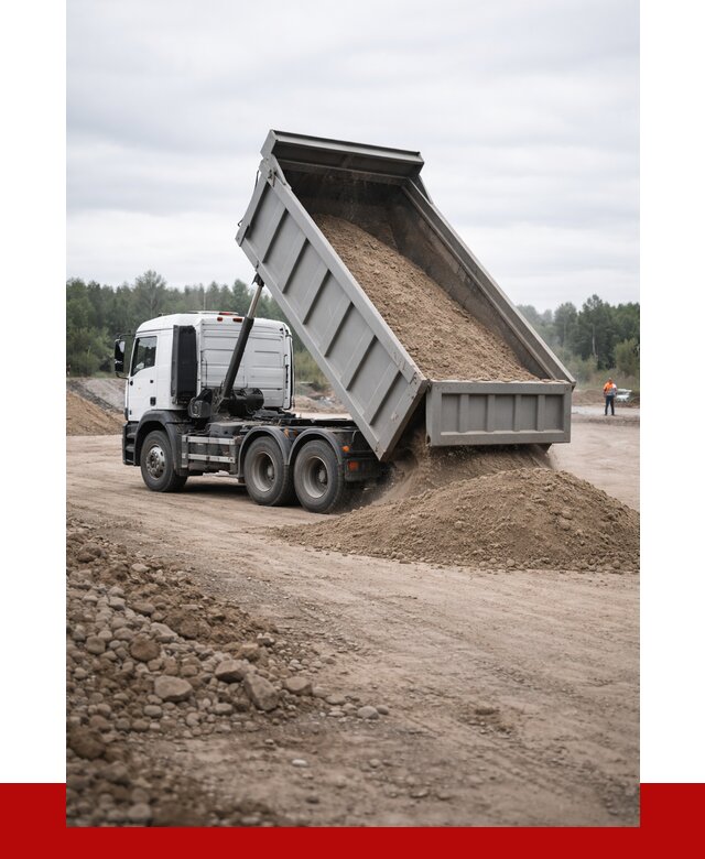 Доставка самосвалом 15 кубов в Брянске от 6988 руб. | ПРОНЕРУДБнк