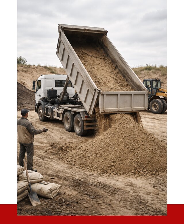 Доставка самосвалом 20 кубов в Брянске от 8063 р. | ПРОНЕРУДБнк