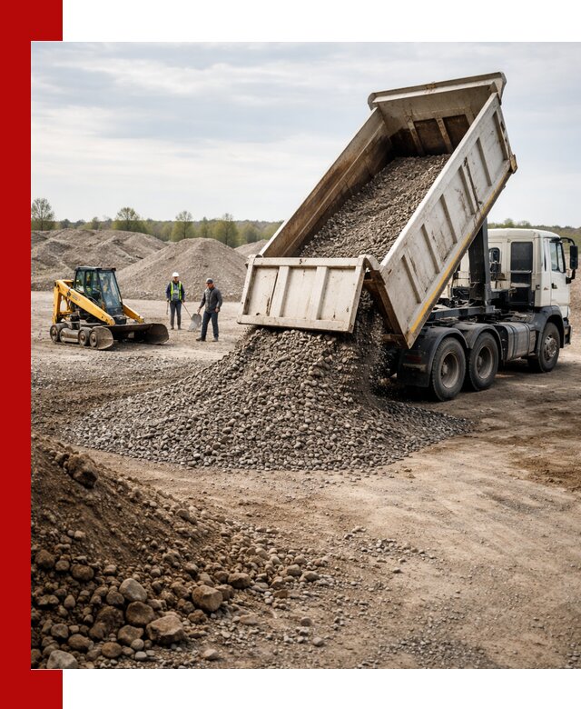 Доставка самосвалом 25 м³ в Брянске быстро и надежно