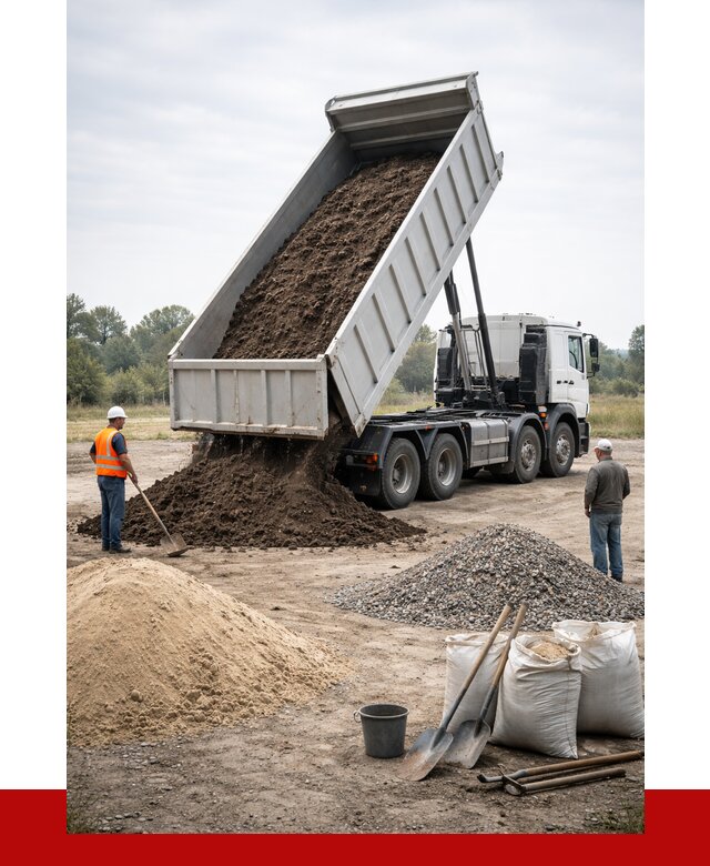 Доставка самосвалом 30 кубов в Брянске от 9138 р. | ПРОНЕРУДБнк