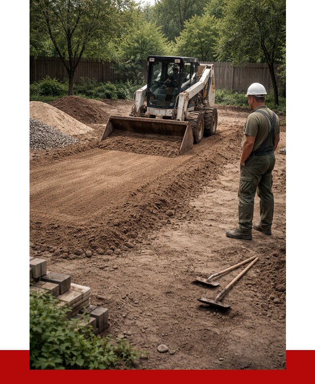 Выравнивание участка под ключ в Брянске от 3763 р. | ПРОНЕРУДБнк